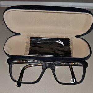 Timberland TB1580 092 Matte Blue Wide Men Plastic Eyeglasses Frame 54-17-145
